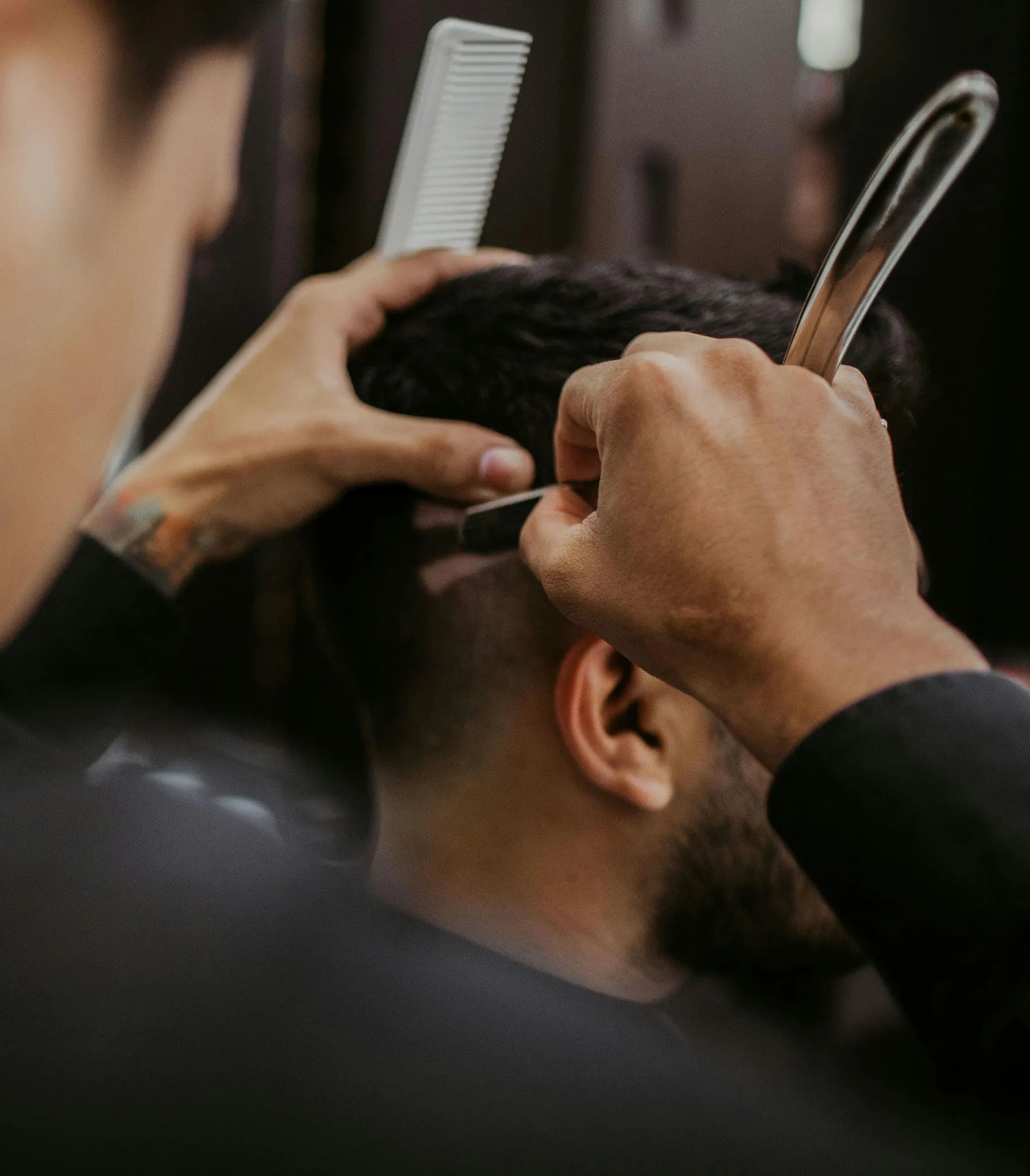 Professional hair treatments and grooming for women and men at Fleur Roz salon in Sharjah