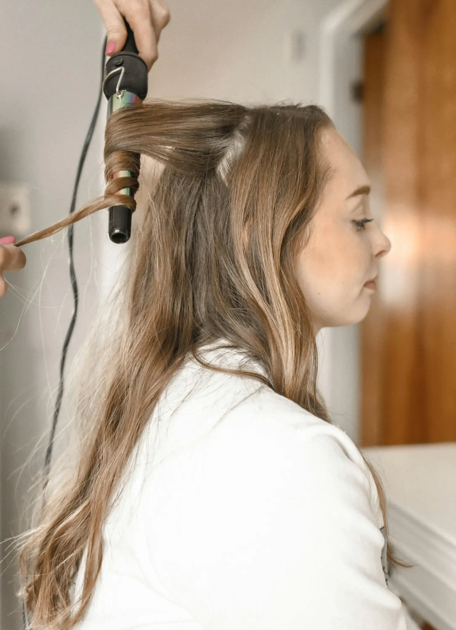 Hair styling and finishing services for everyday and special occasions at Fleur Roz salon